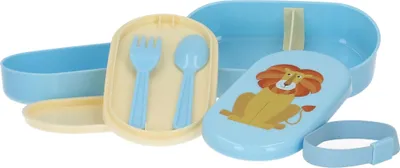 Produktbild von Rex London Bento-Box mit Besteck Löwe