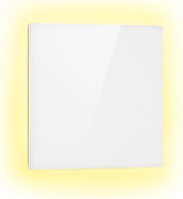 Produktbild von Klarstein 2-in-1 Infrarotheizung & Konvektor, Infrarotheizung mit Thermostat 500W, IP44-Infrarotheizung zur Wandmontage mit App-Steuerung, Erkennung offener Fenster, Hybridheizung Elektrisch