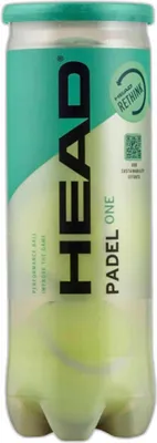 Zdjęcie produktu dla Piłki Head One Padel, 3 sztuki, wielokolorowe