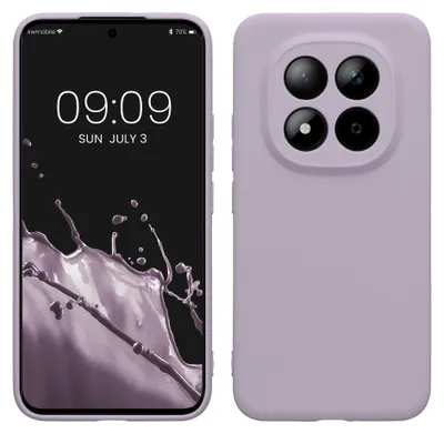 Produktbild von kwmobile Handyhülle für Xiaomi Redmi Note 15 Pro+ 5G / Poco M8 Pro 5G Hülle - weiches Handy Silikon Case - Schutzhülle Cover - Lavendel