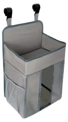 Produktbild von Windelaufbewahrung | Wandmontierbarer Windelhalter für Wickeltisch und Schrank - Tragbarer Windelorganizer für Zuhause, Reisen und Kinderzimmer