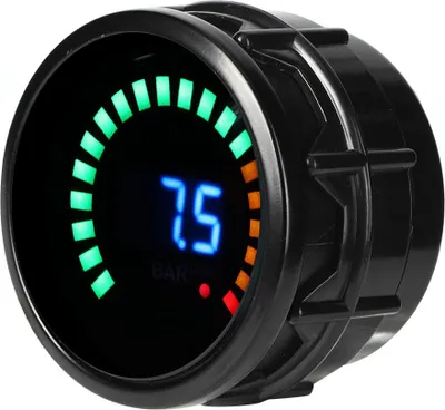 Obrázek produktu pro Auto Auto 2in vakuoměr měřicí přístroj LED stupnice digitální displej 12V univerzální