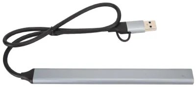 Obrázok produktu pre Rozbočovač USB 3.0 s konektorom typu C, dokovacia stanica, rozbočovač s viacerými portmi, počítačový rozbočovač, bez disku, rozširovač USB