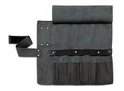 Obrázok produktu pre F.DICK Leder Rolltasche ohne Bestückung schwarz, ausgerollt 47x45cm - 8106801-01