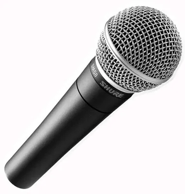 Produktbild von Shure SM58, Bühne/Performance, -54.5 dB, 50 - 15000 Hz, verkabelt, 51 x 162 mm, 298g