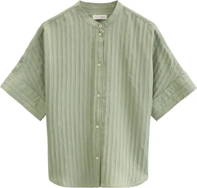 Produktbild von Woven Blouses Shortsleeve 3353 Fresh Sage Größe 42