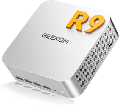 Produktbild von 2026 GEEKOM Mini PC A7 Max mit AMD Ryzen 9 7940HS | mit aufrüstbarem DDR5 RAM(kein festgelegter LPDDR, bis zu 128 GB) + 1TB SSD(bis zu 4TB), Mini PC