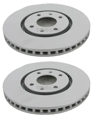 Produktbild von 2 Bremsscheiben belüftet Ø 283 mm TRISCAN passend für u.a. PEUGEOT 406