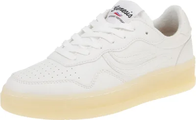 Produktbild von Genesis G-Soley 2.0 Herrensneaker, vegan, BIOWAVE Velourleder, White, - Herrenschuhe Sneaker / Schnürschuh, Weiß, biowave veganes velourleder aus maisabfällen und recyceltem pet