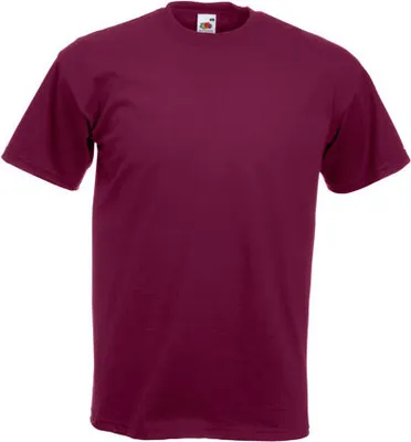 Produktbild von Fruit of the Loom - Super Premium T - Burgundy - M