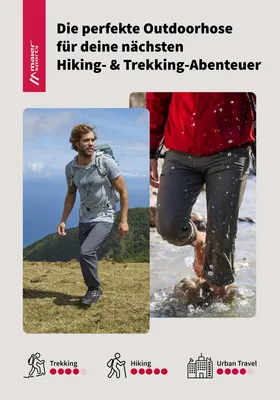 Produktbild von Wanderhose Nil schnelltrockend Roll-Up Farbe:Black Größe:48