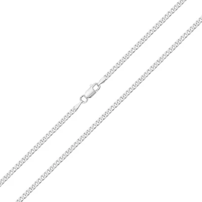 Produktbild von 925 Sterling Silber Damen - Panzer Kette - 61cm*3mm; TRS24064L24