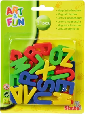 Produktbild von Simba Toys A&F Magnet-Großbuchstaben