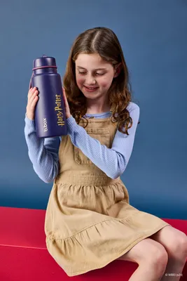 Produktbild von B.Box Thermoflasche mit Strohhalm 1 l Harry Potter