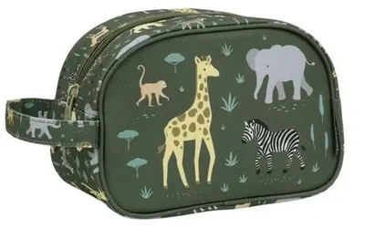 Produktbild von Kinder-Kulturtasche Tiny - TU - Kaki | by A Little Lovely Company