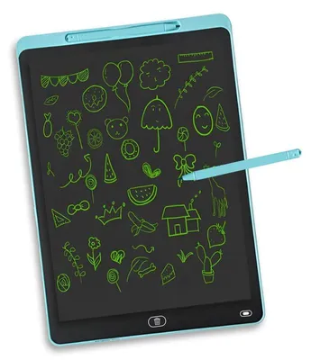 Obrázok produktu pre 1-balenie Kreatívny Tablet Lcd Pre Deti Ochranné sklo na displej - Tvrdené sklo 9H - Super kvalita 3D