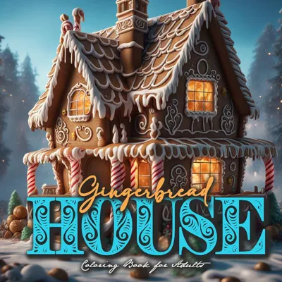 Produktbild von Gingerbread Houses Coloring Book for Adults