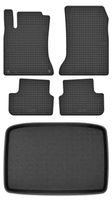 Immagine prodotto di Tappetini gomma + bagagliaio per Mercedes-Benz Classe A W176 2012-2018 5 pezzi