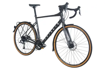 Produktbild von CHILLIZ Gravelbike Gravel 28 Zoll GL.08 grau Rahmenhöhe 54 cm 16 Gänge mech. Scheibenbremse Schutzbleche