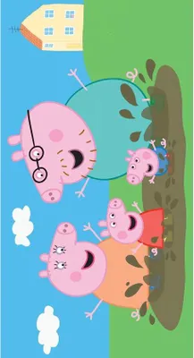 Obrázek produktu pro Ručník Peppa Pig modder 70 x 140 cm