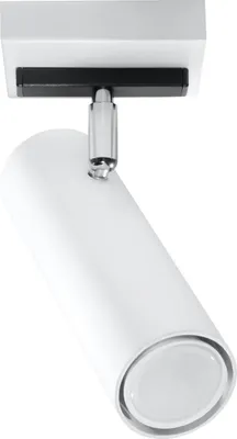 Produktbild von Deckenleuchte DIREZIONE 1 weiß 1xGU10 10W Stahl 20x8x8cm Sollux Lighting