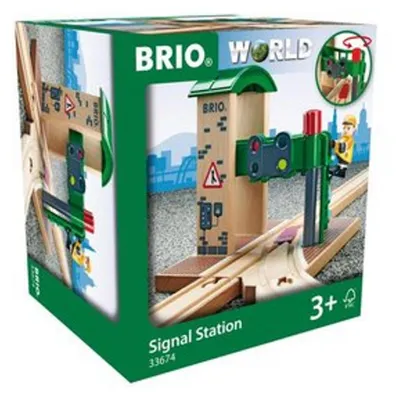 Immagine prodotto di Brio World Control and Switch Station - Accessory for wooden train set - Ravensburger - Mixed from 3 years - 33674