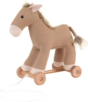 Produktbild von Egmont Toys Ziehfigur Pferd Henry - Holzspielzeug - 25x30x15 cm