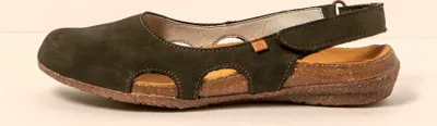 Produktbild von El naturalista Sandalen N413 NOBUCK LAVADO KAKI / WAKATAUA Farbe Kaki