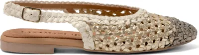 Produktbild von Lazamani Novia Damen Leder-Ballerinas Gold Größe 40