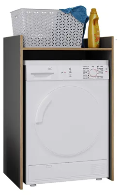 Immagine prodotto di Mobile per lavatrice con ripiano, dimensioni del mobile circa H. 100 x L. 67 x P. 48 cm, ripiano per lavatrice per bagno e lavanderia, mobile per lavatrice - Rislo L