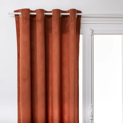 Produktbild von Vorhang "lilou" rosa terracotta 140x260cm  - Atmosphera créateur d'intérieur