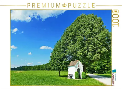 Produktbild von Calvendo 14 Nothelferkapelle bei Mittelneufnach - Foto-Puzzle, 1000 Teile, 1000 Stück(e), Landschaft