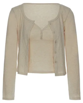 Produktbild von BIANY damen 2-teiliges set - beige, XS