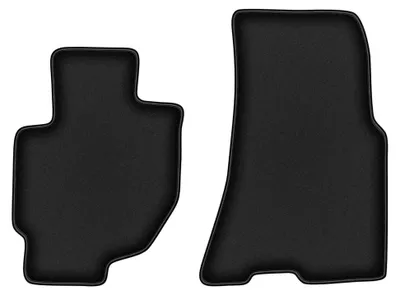 Image de Tapis avant en moquette pour Honda CR-V I 1995-2001 (SUV) – 2 pièces, noirs, sur mesure – Wielganizator DURBAN