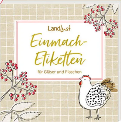 Obrázok produktu pre Etikettenbüchlein - LandLust