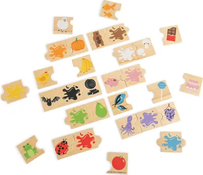 Obrázok produktu pre Bigjigs Toys Didaktické puzzle Barvy