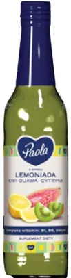 Produktbild von Paola Sirup mit Limonadengeschmack, Kiwi, Guave und Zitrone, 430 ml