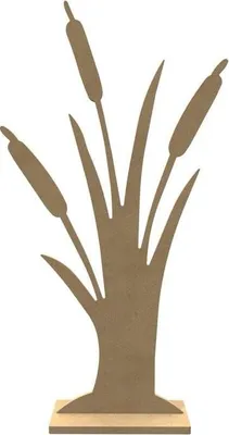 Obrázek produktu pro Gomille MDF figurka rákosová rostlina řemeslná dekorace 58 cm