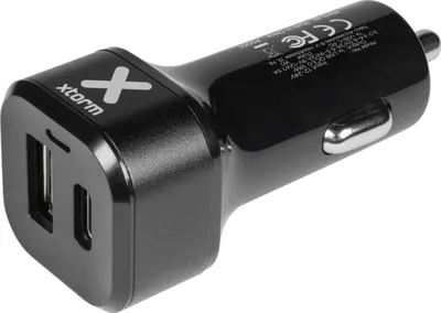 Zdjęcie produktu dla Ładowarka samochodowa Xtorm Pro, szybka ładowarka 48 W, port USB-C i USB