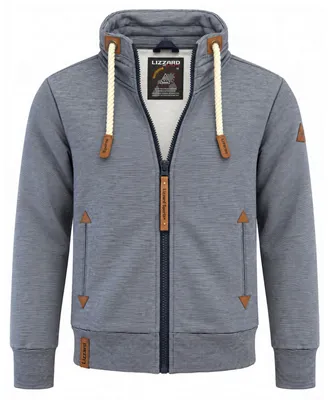 Produktbild von Lizzard Sports Herren Sweatjacke mit Streifen in Navy, Größe XXL