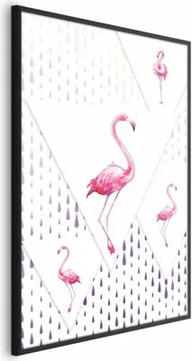 Produktbild von Posterpapier Poster - Flamingo Family 60x90 cm Für Kinder g-C-0119-ao-a