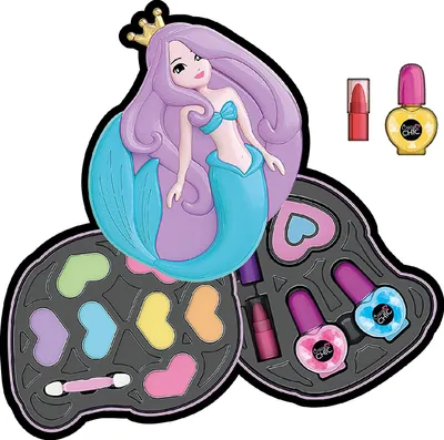 Produktbild von Crazy CHIC - Meerjungfrauen-Schminkset
