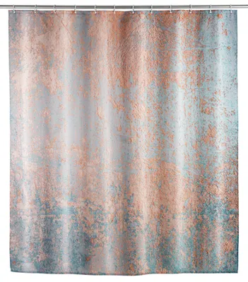 Produktbild von WENKO Textil Duschvorhang Badewannenvorhang 180x200 cm inkl Ringe AGATE Dusche