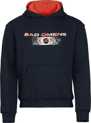 Produktbild von Bad Omens Kapuzenpullover Herren Logo schwarz/rot L