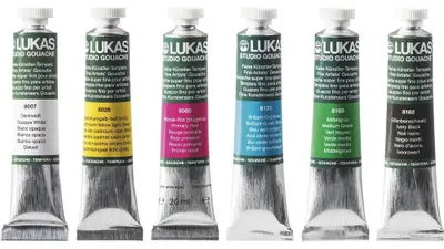 Produktbild von Baier & Schneider GmbH & Co. KG Tempera-Farben – Set 6 Farben