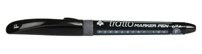Image de Marqueur Tratto Noir Pointe Fine Précision Et Durabilité - Tratto