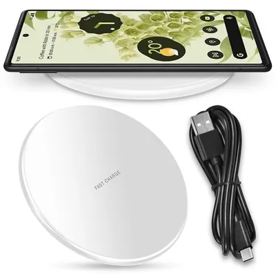 Produktbild von Wireless Ladestation QI Ladegerät für Google Pixel 10 9a 9 8a Fold 8 7 Pro XL 15W