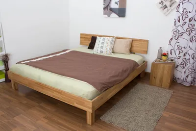 Produktbild von Eiche Futonbett 180 x 200 cm geölt