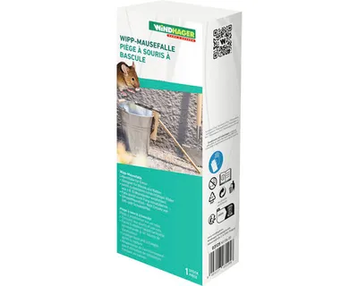 Produktbild von Mausefalle Windhager Maus Wipp-Falle Lebendfalle