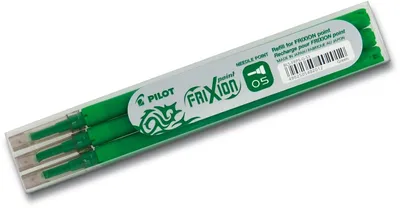 Image de Recharge pour rouleaux en caoutchouc Pilot Frixion Point, vert
